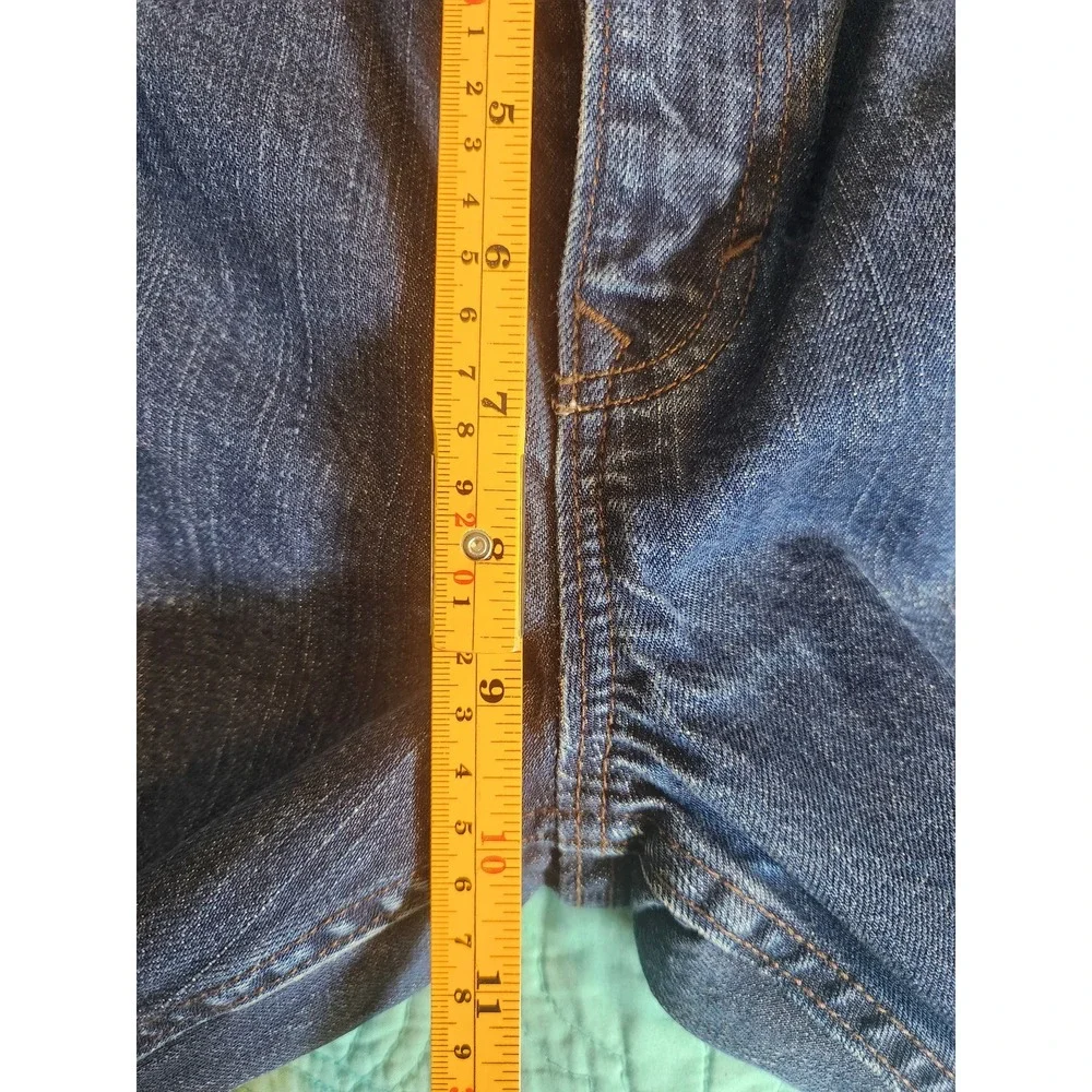 Banana Republic Mens Straight Leg Jeans Dark Wash Original Rinse 34x30 392488-00